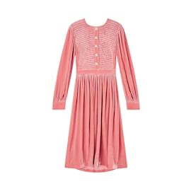 Lk Bennett Samtkleid Pink