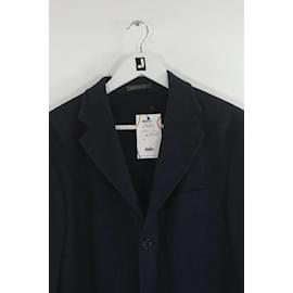 Salvatore Ferragamo-Wool jacket-Navy blue