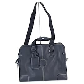 Lancel-Leather Travel Bags-Black