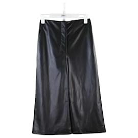 Altuzarra-Pantalon en cuir-Noir