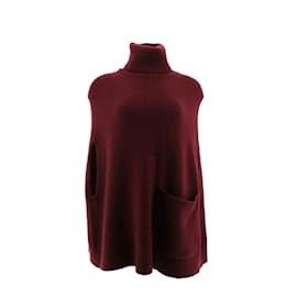 Joseph-Cashmere sweater-Dark red