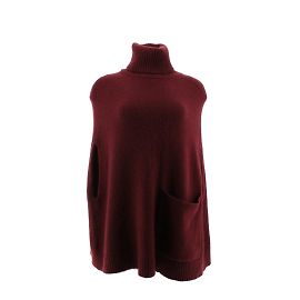 Joseph Pull-over en cachemire Bordeaux