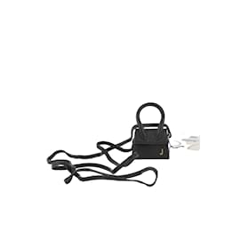 Jacquemus-Le Petit Chiquito mini bag in leather-Black