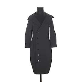 Jean Paul Gaultier-Robe en coton-Noir