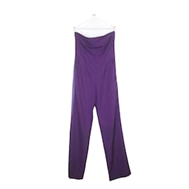 Tara Jarmon-Purple jumpsuit-Purple