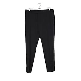 Saint Laurent-calça de lã-Preto