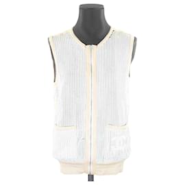 Chanel-Maglia di cotone-Bianco