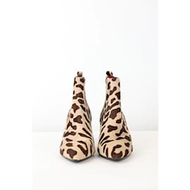 Diane Von Furstenberg-Stivali di pelle-Marrone