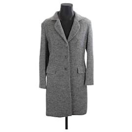 Gerard Darel-Wool coat-Grey