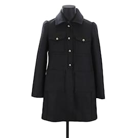 Bash-Wool coat-Black