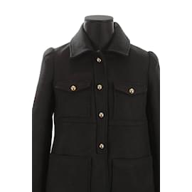 Bash-Wool coat-Black