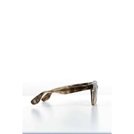 Oliver Peoples-Óculos de sol castanhos-Marrom