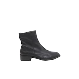 Stouls-Leather boots-Black