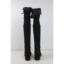 Stuart Weitzman-Leather boots-Black