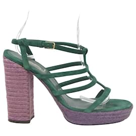 Saint Laurent-Suede heels-Multiple colors