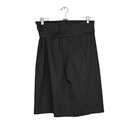 Jil Sander-cotton skirt-Brown