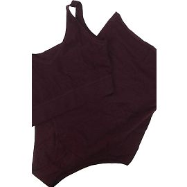 Eres Wool lingerie set Dark red