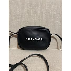 Balenciaga-BALENCIAGA Borse T.  Leather-Nero