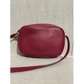 Balenciaga-BALENCIAGA  Handbags T.  leather-Dark red