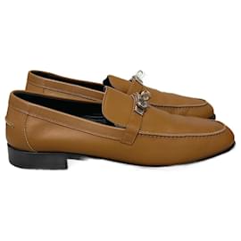Hermès HERMES Pisos T.UE 40 Cuero Camello