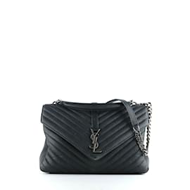 Saint Laurent-Bolsas SAINT LAURENT T.  Couro-Preto