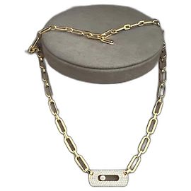 Messika Link CO GOURMETTE MOVE Gold hardware