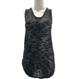 Helmut Lang top T.International S Seta Nero