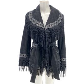 Alberta Ferretti jackets T.FR 36 Suede Black