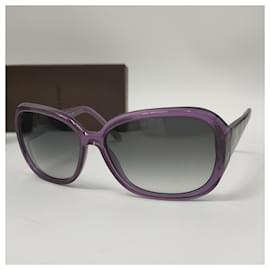 Louis Vuitton-Lunettes de soleil-Violet foncé