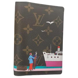 Louis Vuitton-Christmas Animation Passport Cover 2016 Limited Edition Rose Ballerinas-Multiple colors