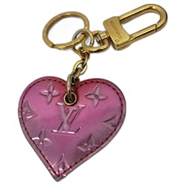 Louis Vuitton-OUIS VUITTON Vernis Degrade Love Lock Heart-Fuschia