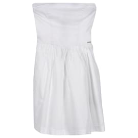 Tommy Hilfiger-Damen-Paisley-Kleid-Weiß