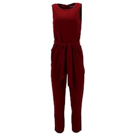 Tommy Hilfiger-Tommy Hilfiger Womens Jumpsuit in Red Polyester-Red