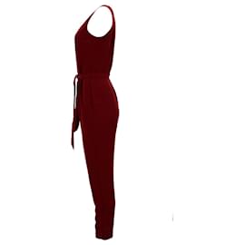 Tommy Hilfiger-Tommy Hilfiger Womens Jumpsuit in Red Polyester-Red
