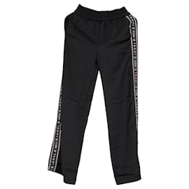Tommy Hilfiger-Womens Tommy Icons Flared Trousers-Black