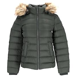 Tommy Hilfiger-Womens Sustainable Padded Down Jacket-Green
