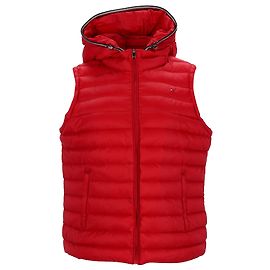 Tommy Hilfiger Womens Essentials Packable Down Vest Red