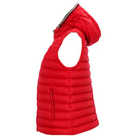 Tommy Hilfiger-Womens Essentials Packable Down Vest-Red
