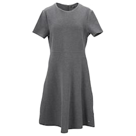 Tommy Hilfiger-Womens Fitted Dress-Grey