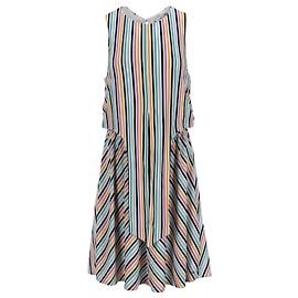 Tommy Hilfiger Womens Knot Dress in Multicolor Polyester Multiple colors