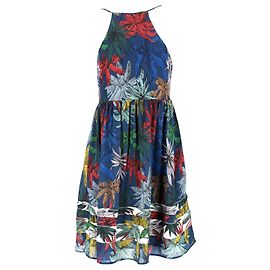 Tommy Hilfiger Womens Dress in Blue Polyester Blue