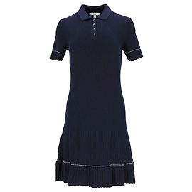 Tommy Hilfiger Damen-Saisonkleid aus marineblauer Viskose Marineblau