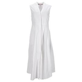 Tommy Hilfiger-Tommy Hilfiger Damenkleid aus weißer Baumwolle-Weiß