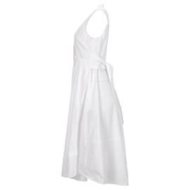 Tommy Hilfiger-Vestido Tommy Hilfiger para mujer en algodón blanco-Blanco