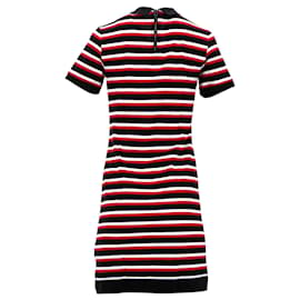 Tommy Hilfiger-Tommy Hilfiger Womens Stripe Relaxed Fit Polo Dress in Multicolor Cotton-Multiple colors