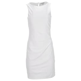 Tommy Hilfiger-Tommy Hilfiger Womens Sleeveless Bodycon Mini Dress in Cream Polyester-White,Cream