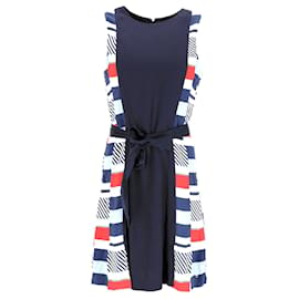 Tommy Hilfiger-Womens Fitted Dress-Navy blue