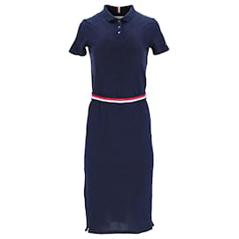 Tommy Hilfiger-Tommy Hilfiger Womens Regular Fit Dress in Navy Blue Cotton-Navy blue