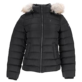 Tommy Hilfiger-Womens Sustainable Padded Down Jacket-Black