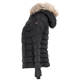 Tommy Hilfiger-Womens Sustainable Padded Down Jacket-Black